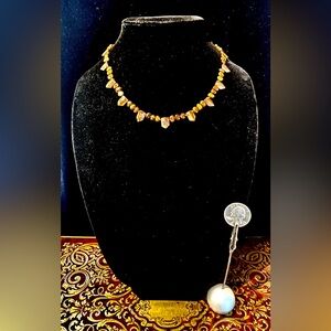 SHOJ Freshwater Baroque & Biwa Cultured Pearls w/10K Gold Clasp